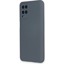 Derin Stok A54 4g Kılıf Nano Içi Kadife Silikon - Gri