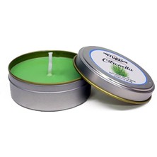 Derin Stok Mum Kokulu Tenekede Citronella