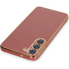 Derin Stok Galaxy S23 Kılıf Volet Silikon - Kırmızı