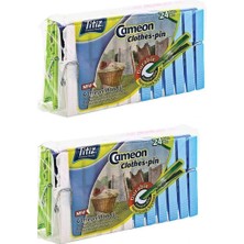 Derin Stok 48 Adet Mandal Seti Cameon