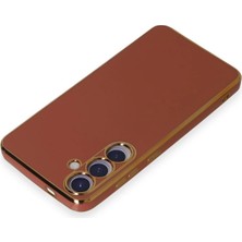 Derin Stok Galaxy S24 Kılıf Volet Silikon - Kırmızı