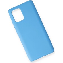 Derin Stok Galaxy A91 / S10 Lite Kılıf Nano Içi Kadife Silikon -