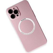 Derin Stok Iphone 12 Kılıf Jack Magneticsafe Lens Silikon - Gold