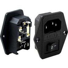 Derin Stok C7 Dişi Fiş Şase Anahtarlı Kulaklı (IC-214)