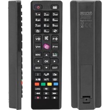 Derin Stok Hey Vestel-Seg-Regal RC4849 RM-L260 Mini Mor Tuşlu LCD LED Tv Kumanda (40136=34373)