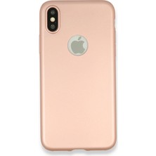Derin Stok Iphone x Kılıf First Silikon - Gold