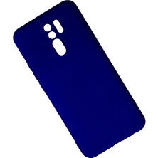 Derin Stok Redmi 9 Kılıf Nano Içi Kadife Silikon - Lacivert