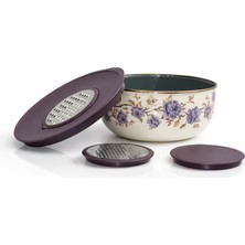 Rendeli ve Saklama Kabı Seti, 5 Parçalı, Büyük Boy, Pratik Kullanım