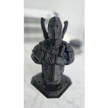 3dproga Deadpool 3D Baskı Dekoratif Biblo – 12 cm Masa Üstü Figür