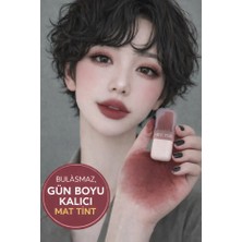 Yeni Stil Bulaşmaz Gün Boyu Kalıcı Mat Lip Tint - Yoğun Renk & Uzun Süre Kalıcılık
