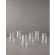 6'lı Kristal Bardak Seti, 450 Ml, Şeffaf, Dayanıklı ve Şık Tasarım