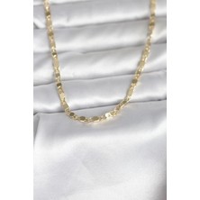 Eco Lounge cm 14K Gold Renk Arpa Model 45 cm Kadın Kolye