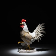 Eco Lounge Özel Tasarım Polyester Horoz Figürü