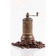 Practika Osmanlı Motifli Kahve ve Baharat Değirmeni Bakır