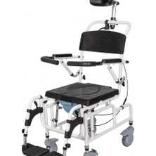 Gopa Medikal G541 Alüminyum Tilt Klozetli Banyo Sandalyesi