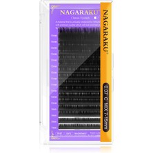 Nagaraku Ipek Kirpik 0,07C Kıvrım Karışık Uzunluk 7MM-15MM Mix