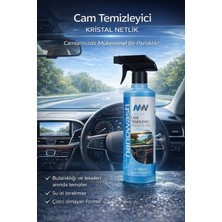 Nanowash Mw Cam Temizleyici 500 ml – Iz Bırakmayan Oto Cam Temizleme Spreyi | Buğu ve Kir Çözücü