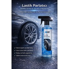 Nanowash Mw Lastik Parlatıcı 500 ml – Uzun Süreli Islak Görünüm & Siyahlatıcı Tire Shine Sprey