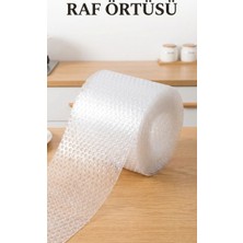 Eco Lounge Şeffaf Kaydırmaz PVC Dolap İçi Raf Örtüsü 45x300 cm | Kaydırmaz Dolap Raf Koruyucu, Mutfak ve Çekmece Matı