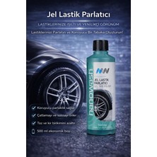 Nanowash Mw Jel Lastik Parlatıcı 500 ml – Kalıcı Parlaklık ve Derin Siyah Etki