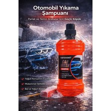 Nanowash Oto Şampuanı 1 Litre – Yoğun Köpük ve Parlaklık Etkili Oto Şampuan