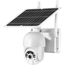 Derin Stok PM-26195 Solar Güneş Panelli 2mp 1080P 4g Kart Ubox Destekli Wifi Kamera