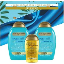 Ogx 100 ml Argan Oil Of Morocco Onarıcı Yağ Paraben İçermeyen Yıpranmış Saçlar İçin Özel Formül