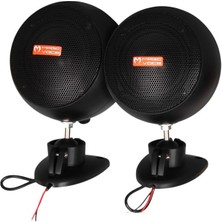Derin Stok Magicvoice Mv-13 7.5 cm 20 Watt Komütatörlü Hat Trafolu Siyah Sütun Sarkık Hoparlör (2'li Takım)