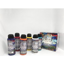 Cadence All In 1 Hazır Akrilik Pouring Boya Seti 6'lı