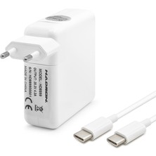 Marsilyan 20.2V 4.3A 87W Laptop Adaptörü - Type-C - Asus Dell Uyumlu - Beyaz HD8899