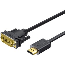 VegGieg DVI 24+1 To HDMI 2k Dönüştürücü Monitör Kablosu 1 Metre