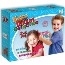 Yükselen Zeka Eğlenceli Tasarımlı Zeka-Dikkat Geliştirme Seti 2-4 Yaş Kız Çocuklar İçin Renkli Oyun