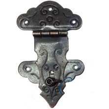 Eco Lounge Kuyruklu Kilit, Sandık, Kutu Askısı - 36X60MM, Oksit, 100 Adet