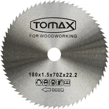 Derin Stok Ağaç Daire Testeresi (Elmassız) 115X1,2 Diş 80Z