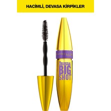 Maybelline New York The Colossal Big Shot Siyah Maskara Hacim Verici Kaldırma Etkili Büyük Boy