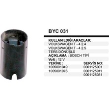 12V Marş Gövdesi Bosch Tipi Mıknatıslı Ters Vw Transporter T4 (125)
