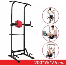 Leyaton Barfiks Aleti Güç Kulesi Çelik Boru ile Fitness Eğitimi İçin Dayanıklı ve Fonksiyonel