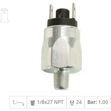 YAĞ MÜŞÜRÜ (1 BAR) (1/8X27 NPT) (KONİK İNCE DİŞ) (2 FİŞLİ) NEW HOLLAND