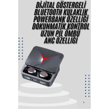 Eco Lounge Kablosuz Bluetooth Kulaklık Powerbank Özellikli Göstergeli Hd Mikrofon