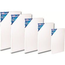 Brons 35X50 Tual Beyaz Renkli Kaliteli Kanvas 35 x 50 cm Ahşap Çıtalarla Üretilmiştir