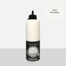 Cadence H-002 Pak Beyaz Multisurface Akrilik Boya 500 Ml Su Bazlı Yüksek Kapatıcılık Özelliği