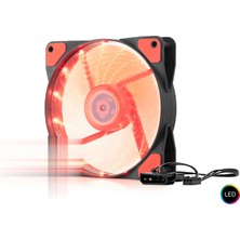 MiraLive Kasa Fanı LED 12 cm - Siyah HDX1520