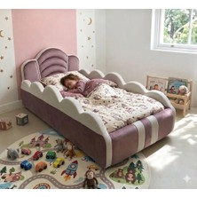 Puf Bebe Montessori Serisi _ Çocuk Yatağı _ Bebek Yatağı 90x190 Ölçüde (Iç Yatak Dahildir)