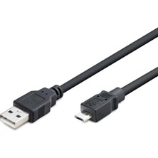 Marsilyan USB Mıcro To USB Kablo Ps4 1.8m Siyah HDX7551