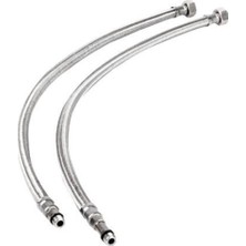 Batarya Flex Hortum 3/8-M10 80 cm Kısa Uç