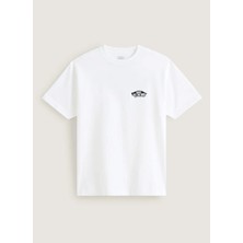 Vans VN000SYDYB21 Double Standard S Beyaz Düz Yaka Normal Erkek T-Shirt