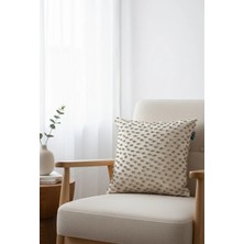 Rolivs Ambera Kabartmalı Dokulu Modern Kırlent 47x47cm - Dila (06)