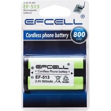Derin Stok Efcell EF-513 2.4V 800 Mah Pil