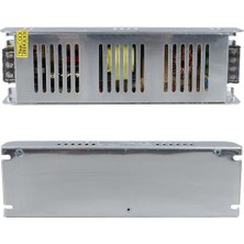 Derin Stok Ledx ALN-M1220S 12 Volt 20 Amper 240 Watt Slim Metal Kasa Adaptör 225X65X38MM