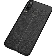 Derin Stok P40 Lite E Kılıf Auto Focus Kapak - Siyah